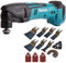 Makita DTM50Z 18v LXT Cordless Multi Tool Bare + 27pc Set Plunge Blades + Box