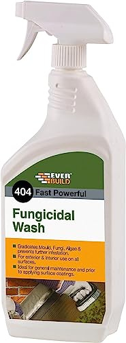 Everbuild 404 Ready To Use Fungicidal Wash Spray - Clear - 1 Litre (3)