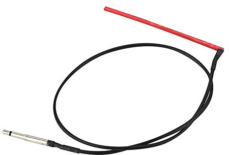 WQAPVHBG Guitar Piezo Pickup Bridge, 2.6 x 0.08in Piezo Bridge Pickup for Electric Guitar with 2.5mm Jack for Violin, Cello, Banjo and Other Types of Musical Instrument Accessories