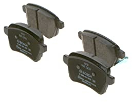 Bosch BP1976 - Auto Bremsbeläge hinten - Bosch-Qualität - für leises Bremsen mit wenig Staub - ECE-R90 zertifiziert - kupferfrei - 1 Set mit 4 Bremsbelägen