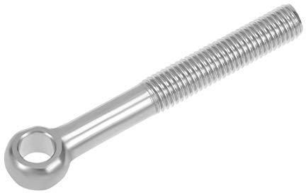 sourcing map M14 x 110mm 304 Edelstahl Maschinen Passschraube Ringechraube Metrisch Gewinde DE