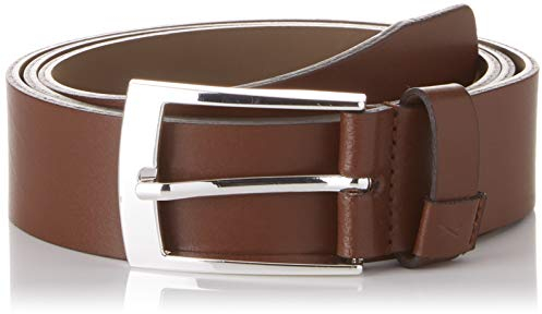 BRAX Herren Vollrindsleder Uni Klassisch Sportiv, Cognac, 105