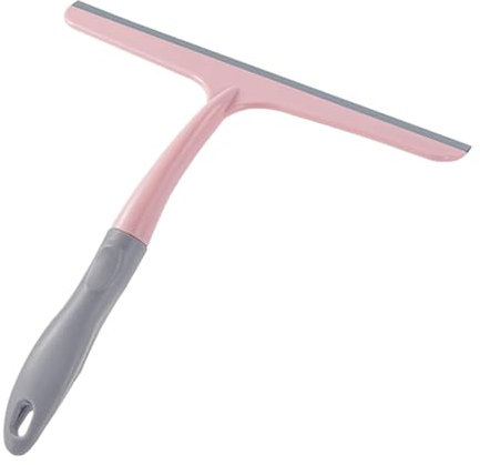 Shower Squeegee - Stainless Steel Bathroom Glass Cleaner, All-Purpose Window Squeegee | Non-Slip Handle Shower Wiper, Streak-Frees For Mirrors, Tiles, Car Glass, Shower Cleaner Tool