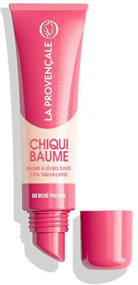 La Provençale Bio - Chiqui Baume à Lèvres - Booste l'Hydratation & l'Éclat - Teinte : Rosé Piscine (03)