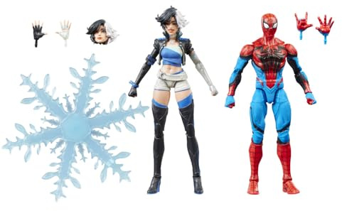 Marvel Legends Series Marvel Rivals Spider-Man & Luna Snow, Video Game-Inspired Collectible 6-Inch Action Figures