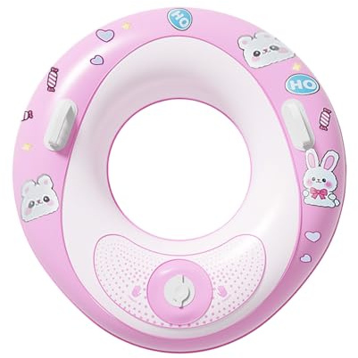 Tubo Per Piscina - Galleggiante Per Piscina Gonfiabile Da 90 Cm Con Doppi Manici, Giocattolo Con Impugnatura Antiscivolo Ispessita | Anello Da Nuoto In PVC Per Adulti Per Uomini Donne Madri Fidanzate,