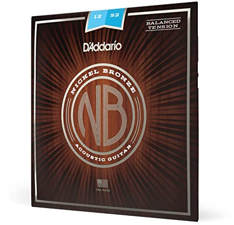 D'Addario NB1252BT Nickel Bronze - Corde per chitarra acustica