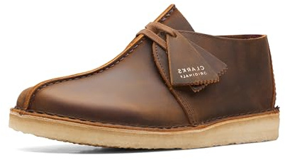 Clarks Bushacre 2, Botas Modelo Chukka Hombre, Cera de Abeja, 44 EU Ancho