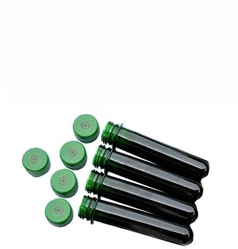 geo-versand 10 x Petling 13 cm grün mit FTF Deckel - Geocaching wasserdicht Versteck Behälter Proben Röhrchen Aufbewahrung Schießpulver Shots Gewürze usw