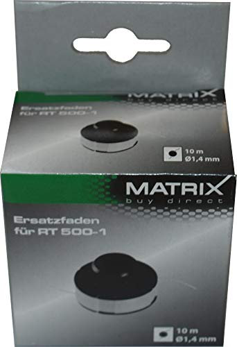 Matrix Ersatzteil Fadenspule komplett für Rasentrimmer RT500-1 10m 1,4mm