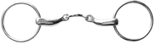 Stübben Gebiss 2229 Wassertrense anatomisch doppelt gebrochen - 13,5 cm - 14 mm - Edelstahl