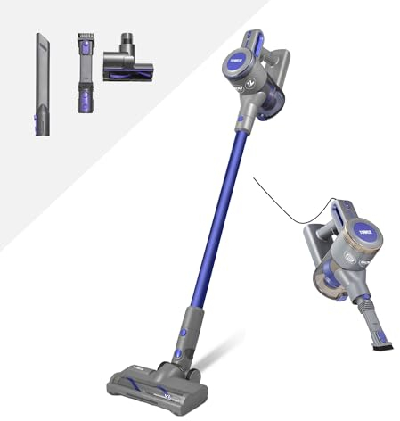 Tower T513006 VL20 3-in-1 Leistungsstarker Staubsauger mit Kabel mit HEPA-Filter & Haustierbürste, 1 L Kapazität, 400 W, Violett