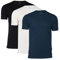 True Classic Mens T-Shirts - Short Sleeve Crew Neck Plain Novelty T Shirt for Men, Pack of 3, Variety, M