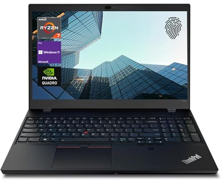 Lenovo ThinkPad P15v Business Laptop, 15.6 FHD Display, AMD Ryzen 7 6850H, NVIDIA Quadro T600, 32GB DDR5 RAM, 2TB SSD, FP Reader, Backlit KB, IR CAM, HDMI, Wi-Fi 6, Windows 11 Pro, Black
