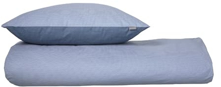 Schiesser Bettwäscheset Silva - Renforcé - 2-teilig - 155 x 220 cm - Blau