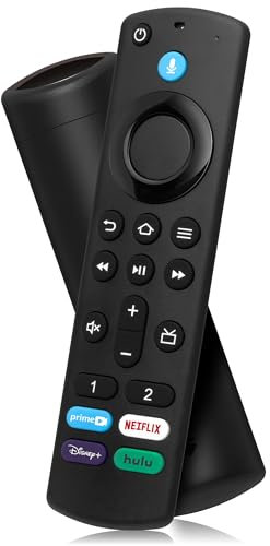 Voice Remote Control for Fire-TV-Stick/Cube/Lite/4K/4K Max and Compatible with Pioneer/Hisense Smart TV-3rd Gen Pro Plus