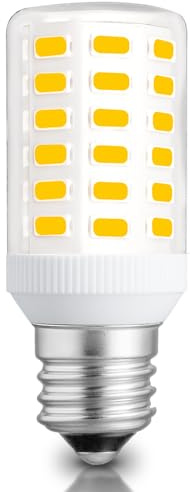 TZLONMFG 5304517886 KEI D28x kel 2816x Refrigerator Bulb 6W E17 LED Freezer Light Bulb Replacement, 5304522314 Warm White 2700K 100V-265V Fridge Lamp, 1-Pack