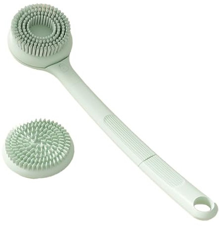 Spazzola Elettrica Per La Schiena Da Doccia,Spazzola Rotante a 2 Velocità | Ricaricabile Rotante con Manico Lungo per la Doccia e la Schiena,Per Donne Massaggio Bagno Pulizia Della Pelle Pied