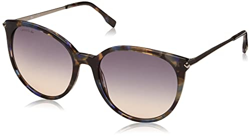 Lacoste Damen L928s-220 Sunglasses, Blue Habana, Einheitsgröße EU