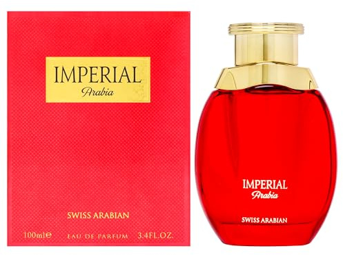 Swiss Arabian Imperial Arabia - Luxury Products From Dubai - Long Lasting, Addictive Personal EDP Spray Fragrance - Seductive Signature Aroma - 3.4 Oz