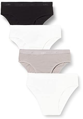 DIM Fille – Culottes Les Pockets Ecodim Coton x4 | Ultra Douces & Stretch | Motifs Amusants | Confort Quotidien