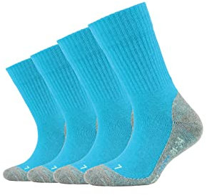 Camano Unisex Kinder Online Children Pro Tex Function 4er Pack Socken, Turquoise, 31 EU