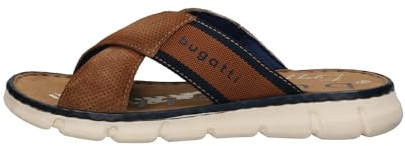 bugatti 321-AK083 Herren Sandalette, Cognac, 41 EU