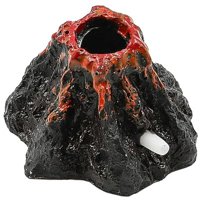 Alnicov Volcano Aquarium Dekoration Aquarium Dekorationen Mini Aquarium Aquascape für Aquarium Dekoration