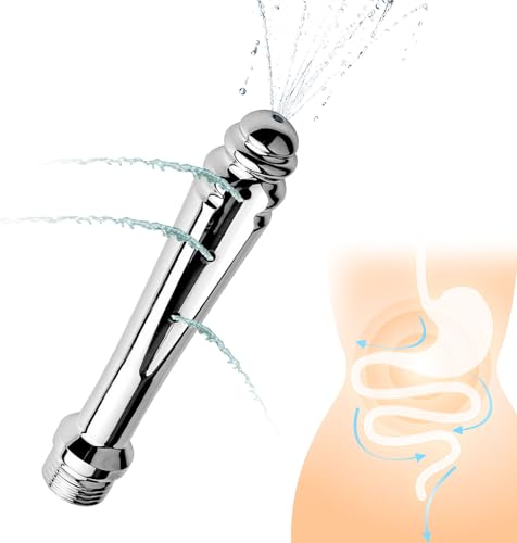 Analdusche,Analdusche Für Mann,Analdusche Für Frau,Analdusche Aufsatz Brause,Aluminium Reinigungssystem,Anal Dusche Einlaufgerät Darmreinigung Für Männer Frauen Persönliche Hygieneduschkopf