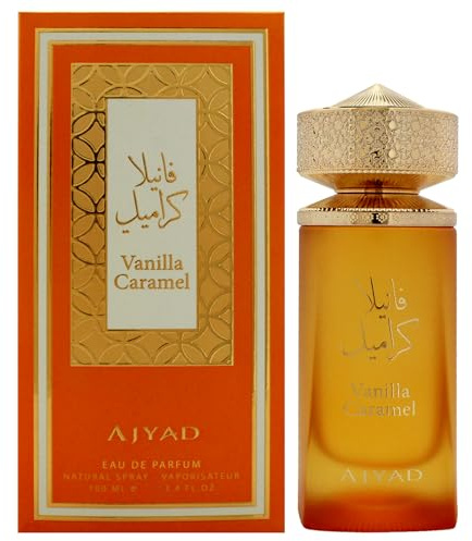 Vanilla Caramel by Ajyad for Women - 3.4 oz EDP Spray