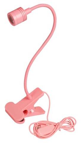 Lámpara de uñas de secado rápido para uñas, secador de uñas giratorio con clip de seguridad, lámpara de uñas para salones, hogar y viajes, lámpara para uñas de gel, luz flexible, secadora giratoria