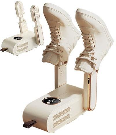 Sèche-linge Pour L'hiver - 760G Sécheur De Chaussures Polyvalents | Désodorizant À Chaussures Avec Affichage Numérique | Chauffeur De Coffre Pliable Portable | Séchante De Sneaker Chauffante Rapide Av