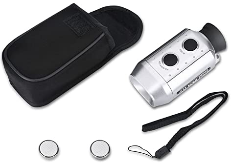 Alomejor Range Finder, Handheld Entfernungsmesser Jagd Teleskop Distanzmesser Tester für