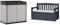 Keter Store It Out Premier XL Outdoor Plastic Garden Storage Shed, Grey and Black, 141 x 82 x 123.5 cm & Eden Bench Outdoor Storage Box Garden Furniture, Graphite and Grey, 132.5L x 75W x 18.5H cm