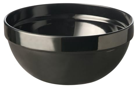 APS 79027 FRIENDLY - Cuenco (plástico reciclado (PET), diámetro de 20 cm, altura de 9 cm, 1,8 litros, color negro