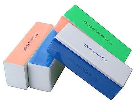 FRCOLOR 20pezzi Unghie Blocchi Leviganti Per Unghie Per Diverse Texture Per Naturali Finte Extension Uso Professionale Domestico