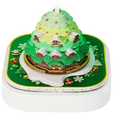 Calendario 3D 2026, calendario de árbol de Navidad 3D 2026, organizador de planificación diaria iluminado, para profesores, estudiantes, adultos, Navidad, hogar, trabajo, estantería, dormitorio, sala