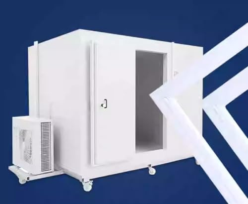 Walk-in frys dörr packning tätning utbyte, anpassad kylskåpstätning, hållbar isolering för energieffektivitet, vit, lätt att installera, kompatibel med olika modeller