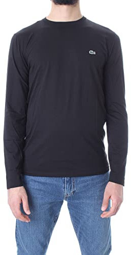 Lacoste Th6712, T-Shirt Uomo, Nero (Noir), 7