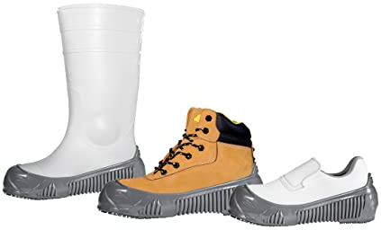 Safety Jogger Easy Max - Slip Resistant Overshoe, Special for Safety and Oversized Shoes, Grey, XXL(46-48), 12.0-13.5