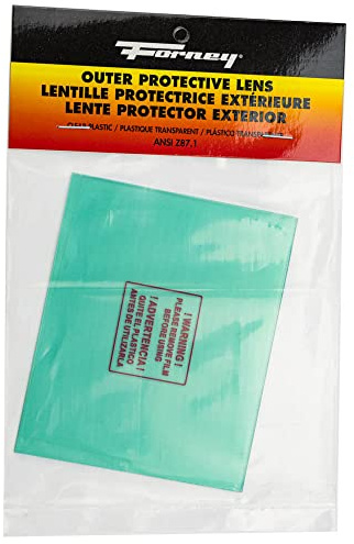 Forney LENS PROTECTIVE OUTER 110X90MM 55759