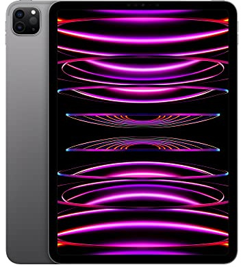 Apple 2022 11 iPad Pro (Wi-Fi, 128 GB) - Space Grau (4. Generation) (Generalüberholt)