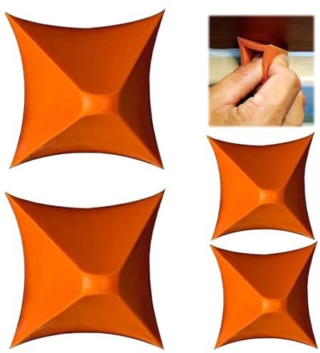 HEOUCH 4 Pièces Silicone Seam Tools et Applicateur de Calfeutrage Réutilisable pour Cuisine, Salle de Bain, Joint