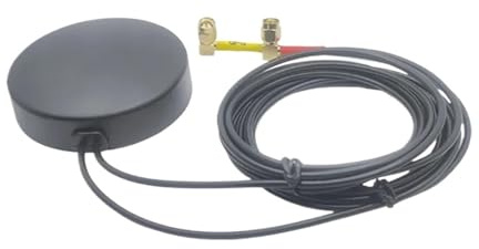 Antena GPS 4G De Doble Banda For Exteriores Con Filtro De 38 DBi, Amplificador De Señal De Red Móvil For Posicionamiento De Navegación Satelital De Coche Cobertura Extensa(AK259)