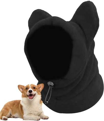 Bonnet Chaud pour Chien - Capuche Animaux avec Protège-Oreilles - Bonnet Chaud Respirant pour Temps Froid Camping Randonnée Extérieur | Accessoire de Déguisement
