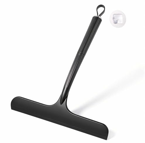 Oderra Raclette Ducha 24cm Silicone Negro
