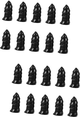 Toddmomy 20 Pièces Produit D'étanchéité pour Pneus Clou en Caoutchouc De Réparation De Pneu en Caoutchouc De Fournitures De Réparation De Pneus Pneu à Au Carbure Bouchon Vide