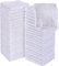 Utopia Towels - 60 Stück Seiftücher, 30x30 cm mit Aufhängeschlaufen, saugfähige Waschlappen zum Abwischen und Reinigen des Gesichts aus 100% Baumwolle (Weiß)