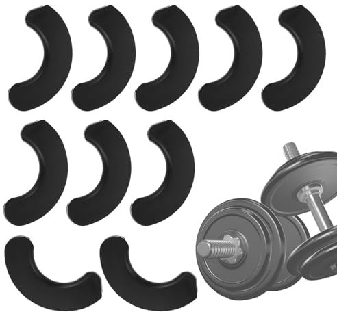 Hantelpad, Hantel -Rack -Pad | 10x Schutzhantelpads für Hanteln,Fitness -Tool -Zubehör, Home Fitness Fitnesszubehör für sichere Aufbewahrung