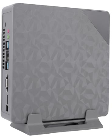 Tangxi Mini PC, Micro Stationär Dator 2.4G Gaming Stationära Datorer 5G Double Band High Definition Multimedia Interface VGA M.2 Nvme WiFi Bluetooth DDR4 Liten PC (I5-3320M-8G-256G)